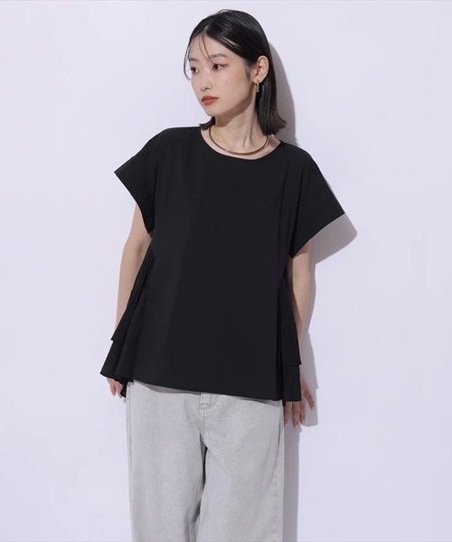 Mystrada - Mystrada シャツドッキングカットチュニック Mystrada（マイストラーダ）の「シャツドッキングカット