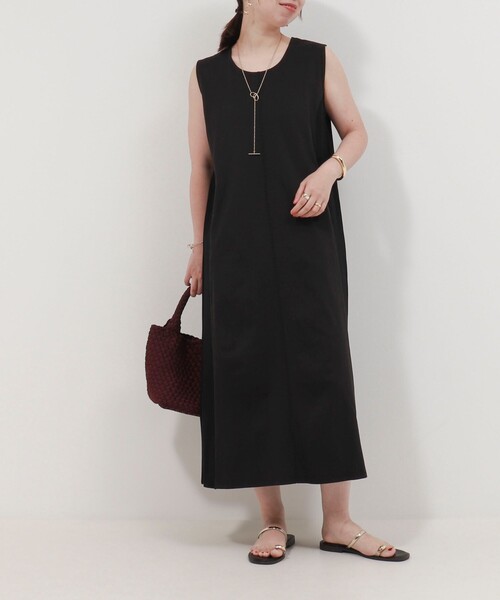 セール】ジャージーピンタックワンピース（ワンピース）｜MICO COULIER