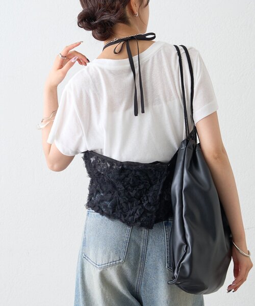 セール】チュールフラワービスチェ（その他トップス）｜mystic