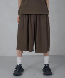 Perushu（ペルーシュ）の「Perushu／NBA ワッフルワイドショーツ（スウェットパンツ）」