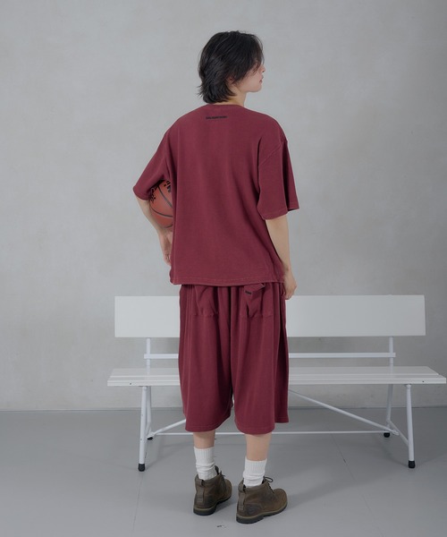 Perushu（ペルーシュ）の「Perushu／NBA ワッフルワイドショーツ（スウェットパンツ・メンズ・ボルドー/ブラウン/ブラック/ネイビー・MEDIUM/LARGE）」の17枚目の写真