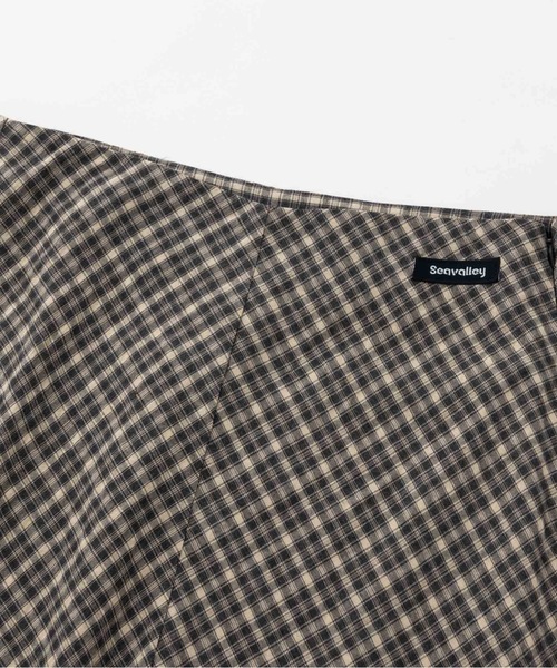 SEA（シー）の「クラシックチェック バイアス フレアマキシスカート（スカート・レディース・ベージュ・0/1）」の14枚目の写真