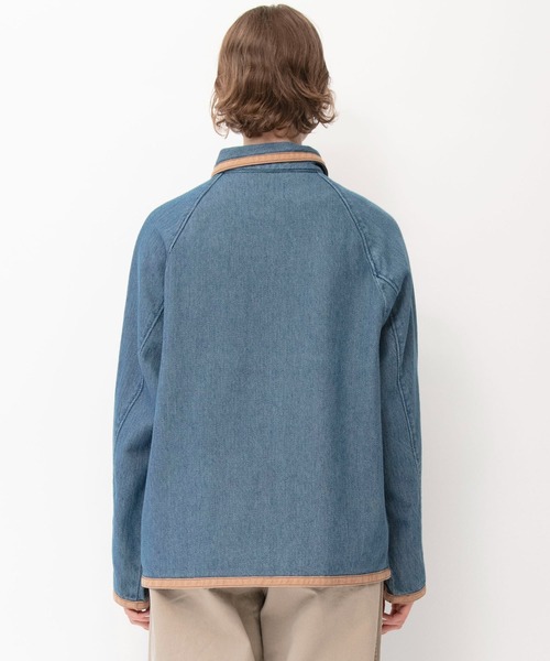 ドビーデニムバイカラージャケット | ジョンブル公式通販/JOHNBULL