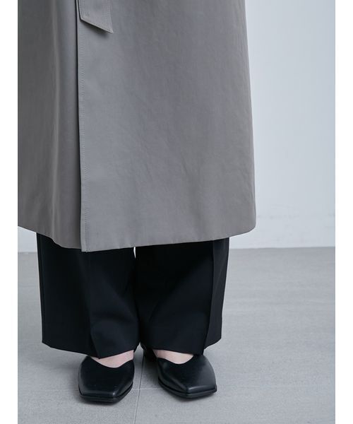 MIESROHE(ミースロエ)の「撥水ECOトレンチCT(トレンチコート・レディース・カーキ/ベージュ/ネイビー・0/1)」の15枚目の写真