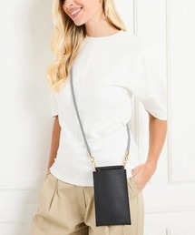 新品ELIE BEAUMONT レザースマホショルダー ELIE BEAUMONT｜エリービューモントの通販 - ZOZOTOWN