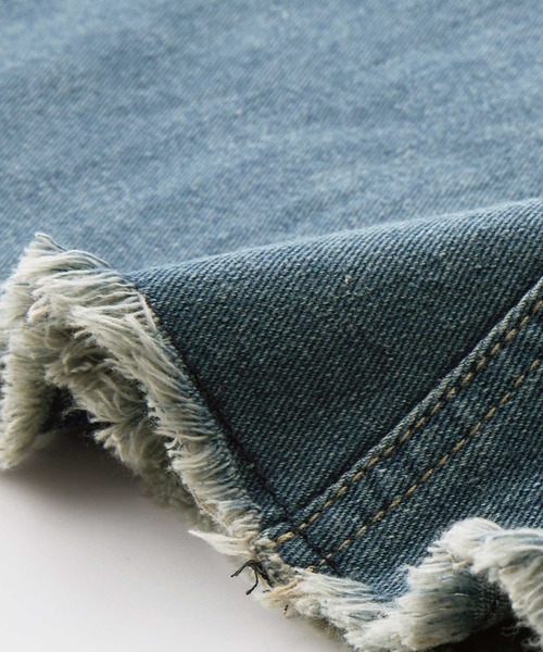 nelliy.（ネルリー）の「オリジナルパッチ付きマーメイドデニムロングスカート（スカート・レディース・ブルー・MEDIUM/LARGE）」の13枚目の写真