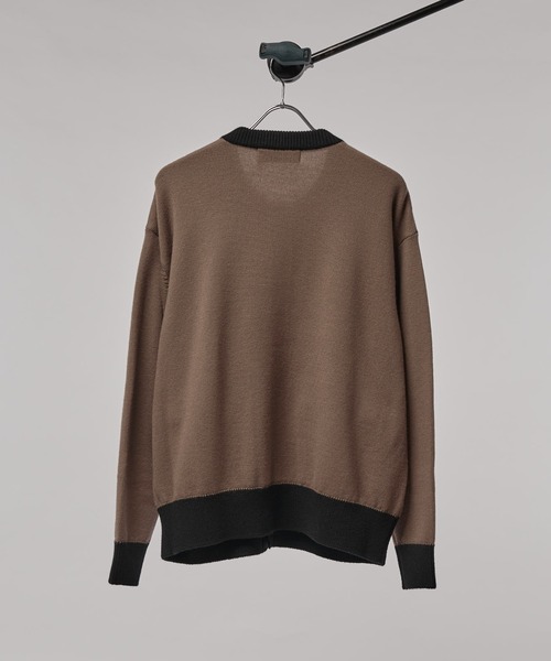 CULLNI/クルニ】クルーネックカーディガン（カーディガン/ボレロ