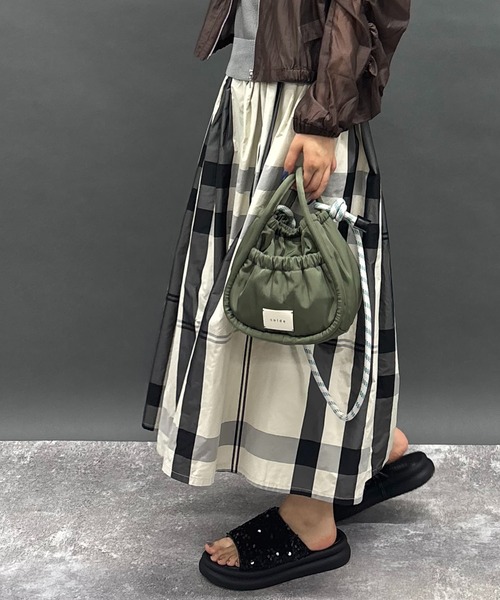 NICOLE white(ニコルホワイト)の「パラコードショルダーバッグ(ショルダーバッグ・レディース・カーキ/ベージュ/ブラック・FREE)」の16枚目の写真