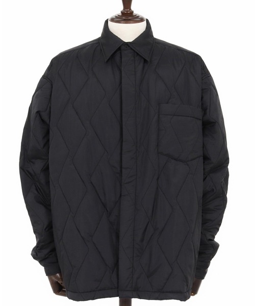 CAMBIO（カンビオ）の「mj10954-Split Wave Quilting Shirts Jacket シャツジャケット(A55225cmb)（その他アウター・メンズ・オリーブ/ブラック・L/M/S）」の20枚目の写真