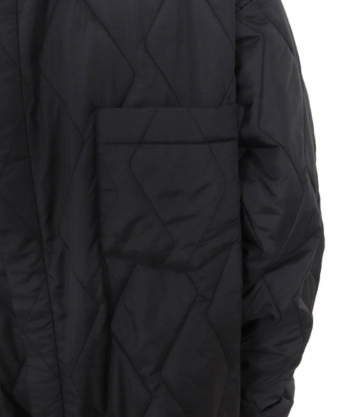 CAMBIO（カンビオ）の「mj10954-Split Wave Quilting Shirts Jacket シャツジャケット(A55225cmb)（その他アウター・メンズ・オリーブ/ブラック・L/M/S）」の6枚目の写真