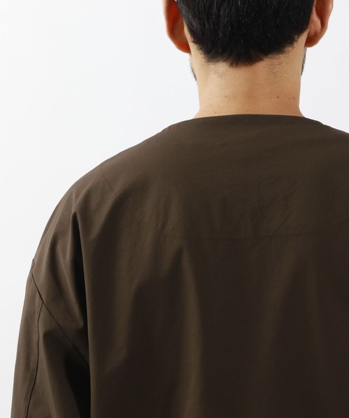 BAYFLOW（ベイフロー）の「【BUDDIES Dept.】ユーティリティカーディガン[UVケア・吸水速乾]（カーディガン/ボレロ・メンズ・ブラウン/ブラック・LARGE/MEDIUM）」の4枚目の写真