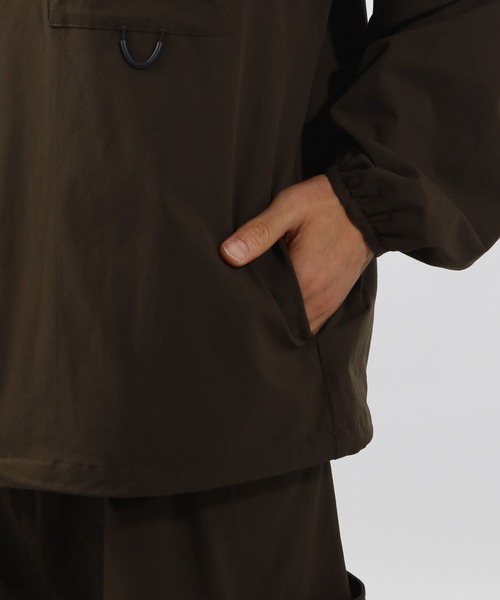 BAYFLOW（ベイフロー）の「【BUDDIES Dept.】ユーティリティカーディガン[UVケア・吸水速乾]（カーディガン/ボレロ・メンズ・ブラウン/ブラック・LARGE/MEDIUM）」の17枚目の写真