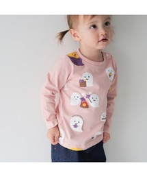 CHEEK ROOM（チークルーム）の「チークルーム おばけの焼きいも　ロングＴシャツ（Tシャツ/カットソー）」