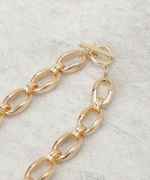 OPAQUE.CLIP（オペークドットクリップ）の「チェーンマンテルネックレス（ネックレス・レディース・シルバー/ゴールド・00）」の6枚目の写真