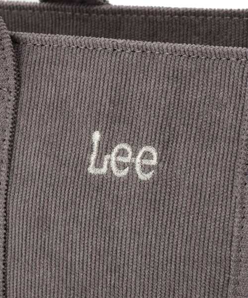 Lee(リー)の「【Lee別注】コーデュロイスクエアトート(トートバッグ・レディース・ダークグレー/ナチュラル/ブラック/サックスブルー/ブラウン系・00)」の10枚目の写真