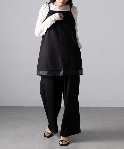 なお様 セットアップオールインワン ニアナ niana ジャケットセットアップドレス 2点セット パンツドレス