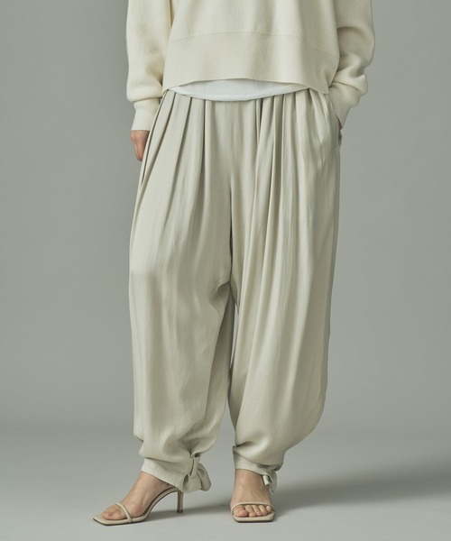 カレンソロジー　コクーンパンツ　ひまわり Curensology(カレンソロジー)/サテンドレープパンツ（その他