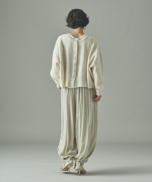 Curensology(カレンソロジー)/サテンタックパンツ（その他パンツ