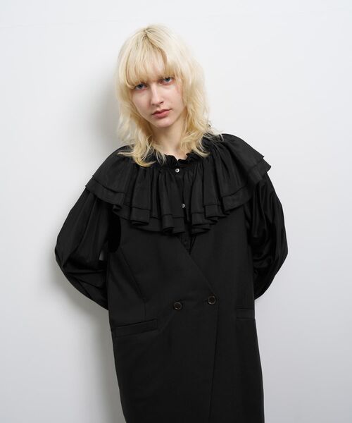 ランバンオンブルー　ショートサロペットパンツ セール】ショートサロペットパンツ（ワンピース）｜LANVIN en Bleu