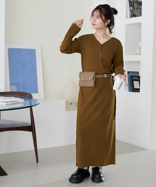 DISCOAT（ディスコート）の「ミニウエストポーチ（ボディバッグ/ウエストポーチ・レディース・ベージュ/ブラウン/ブラック・FREE）」の15枚目の写真