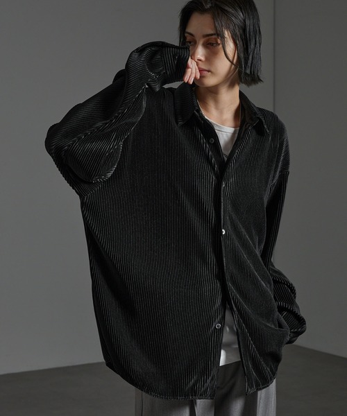 セール】【CIYOT】オーバーサイズ プリーツ加工 ドレープ レギュラー