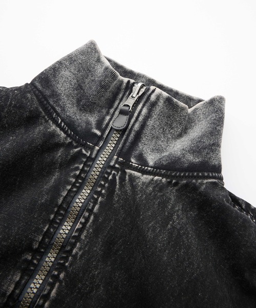 X-girl(エックスガール)の「FADED REVERSIBLE MA-1 JACKET(MA-1・レディース・ブラック/オリーブ・S/M)」の9枚目の写真