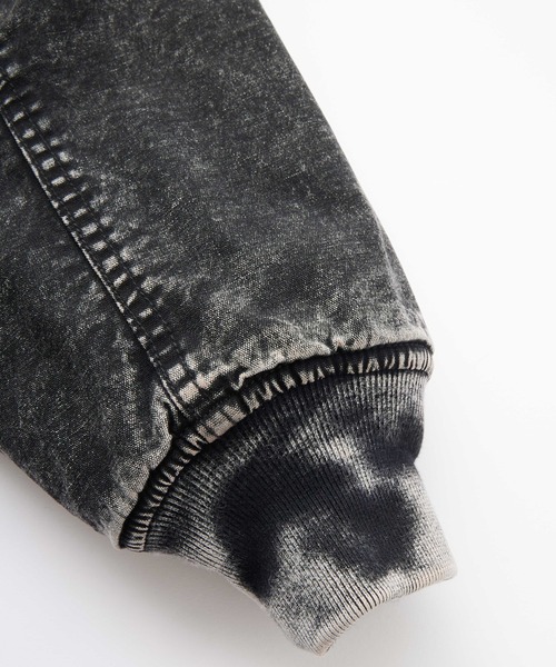 X-girl(エックスガール)の「FADED REVERSIBLE MA-1 JACKET(MA-1・レディース・ブラック/オリーブ・S/M)」の12枚目の写真