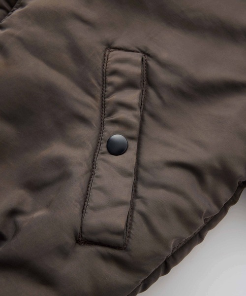 X-girl(エックスガール)の「FADED REVERSIBLE MA-1 JACKET(MA-1・レディース・ブラック/オリーブ・S/M)」の18枚目の写真