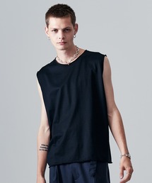 Blue Noise Premium Grade Sleeveless T-Shirt / ブルーノイズプレミアムグレードスリーブレスTシャツ