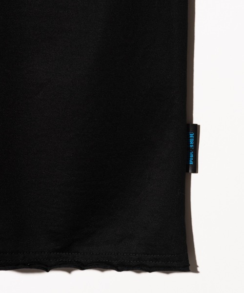 glamb(グラム)の「Blue Noise Premium Grade Sleeveless T-Shirt / ブルーノイズプレミアムグレードスリーブレスTシャツ(Tシャツ/カットソー・メンズ・ブラック/ホワイト・S/M/L)」の15枚目の写真