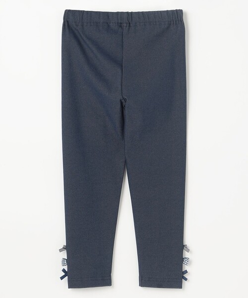 ANY（エニィ）の「裾リボン 無地レギンス（レギンス/スパッツ・キッズ・ネイビー系/ブラック系・120/100/90/130/110）」の9枚目の写真