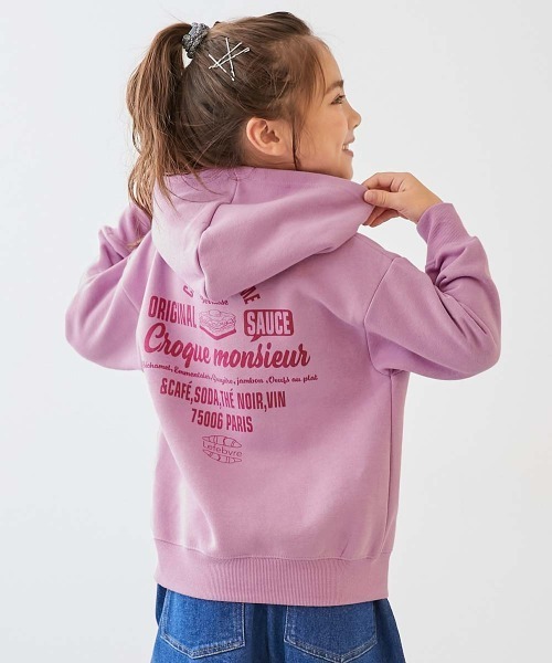 セール】デビラボ プリント裏起毛プルパーカー（パーカー）｜devirock