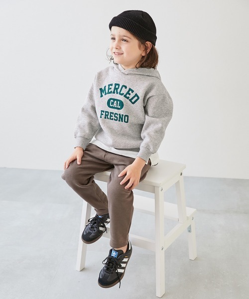 devirock(デビロック)の「デビラボ プリント裏起毛プルパーカー(パーカー・キッズ・グレー系2/ブラック系5/グレー系3/ブラック系6/ベージュ系1/ブラック系2/ブラック系4/グレー系1/ブラック系1/ベージュ系2/ブラック系3/ブルー系1/ピンク系1・100cm/110cm/120cm/130cm/140cm/150cm/160cm)」の14枚目の写真