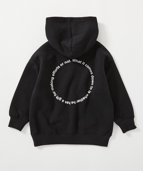 セール】デビラボ プリント裏起毛プルパーカー（パーカー）｜devirock