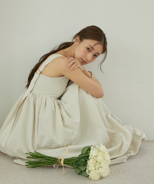 ACYM(アシーム)の「3WAY コルセットワンピース(ワンピース・レディース・ブラック/アイボリー・FREE)」の19枚目の写真