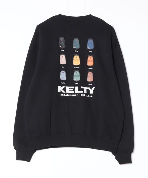 KELTY（ケルティ）の「デイパッククルーネックスウェット（スウェット・レディース・ネイビー/ベージュ/杢グレー/ブラック/ホワイト・S/MEDIUM/L/XL）」の10枚目の写真