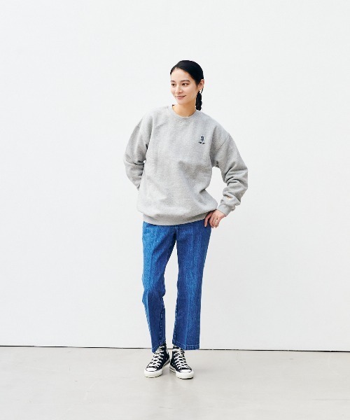 KELTY（ケルティ）の「デイパッククルーネックスウェット（スウェット・レディース・ネイビー/ベージュ/杢グレー/ブラック/ホワイト・S/MEDIUM/L/XL）」の13枚目の写真