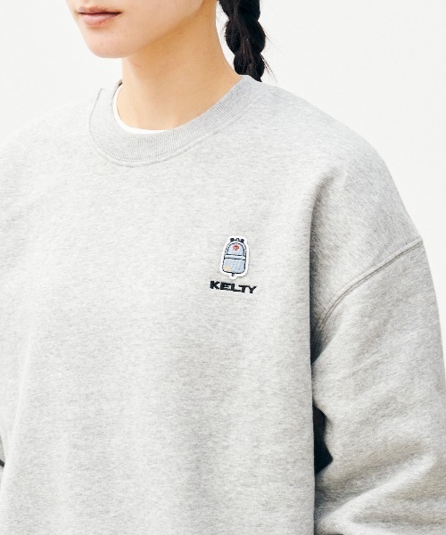 KELTY（ケルティ）の「デイパッククルーネックスウェット（スウェット・レディース・ネイビー/ベージュ/杢グレー/ブラック/ホワイト・S/MEDIUM/L/XL）」の14枚目の写真