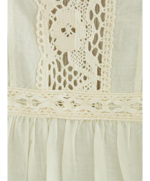 TSUHARU by Samansa Mos2(ツハルバイサマンサモスモス)の「切替レース貼り前開きブラウス(シャツ/ブラウス・レディース・キナリ/ブラック/イエロー・F)」の18枚目の写真