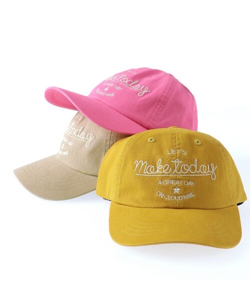 BRANSHES（ブランシェス）の「刺しゅうロゴキャップ（キャップ・キッズ・ベージュ/マスタード・M/L）」の10枚目の写真