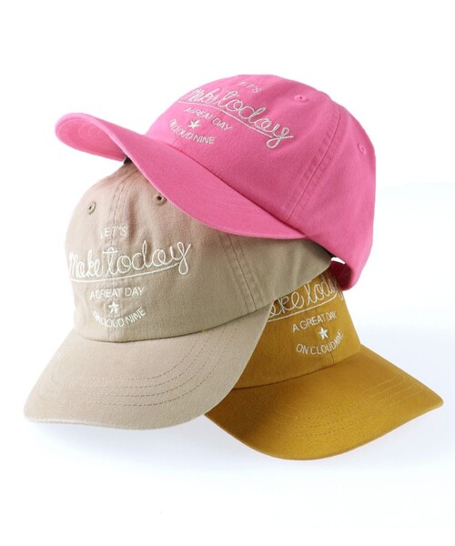 BRANSHES（ブランシェス）の「刺しゅうロゴキャップ（キャップ・キッズ・ベージュ/マスタード・M/L）」の12枚目の写真