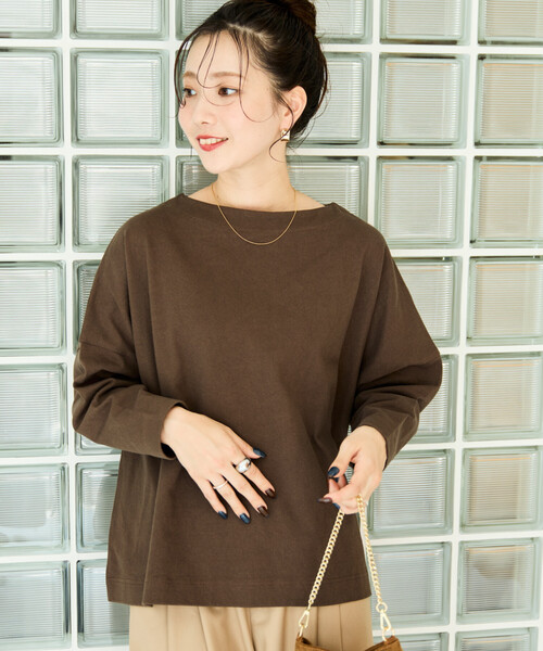 セール】限定展開 バスク ロング スリーブ Tシャツ（Tシャツ