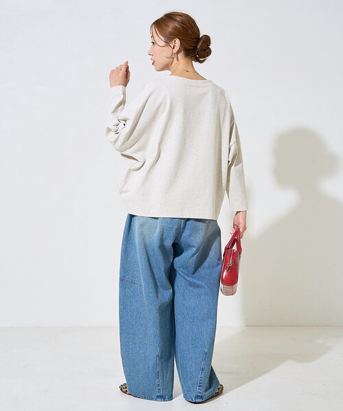 セール】限定展開 バスク ロング スリーブ Tシャツ（Tシャツ