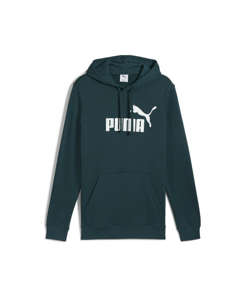 PUMA（プーマ）の「PUMA プーマ メンズ ESS NO.1 ロゴ スウェット フーディ S（パーカー・メンズ・ダークグリーン/インディゴブルー・X-LARGE/XX-LARGE/SMALL/MEDIUM/LARGE）」の9枚目の写真