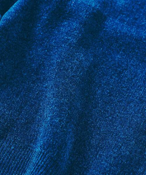 417 EDIFICE（フォーワンセブンエディフィス）の「モールニット カラーリブ プルオーバー（ニット/セーター・メンズ・ブラック/ブルー/チャコールグレー/カーキ/ホワイト系その他/ピンク/ブラウン・X-LARGE/LARGE/MEDIUM）」の20枚目の写真