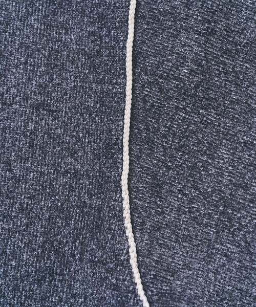 417 EDIFICE（フォーワンセブンエディフィス）の「モールニット カラーリブ プルオーバー（ニット/セーター・メンズ・ブラック/ブルー/チャコールグレー/カーキ/ホワイト系その他/ピンク/ブラウン・X-LARGE/LARGE/MEDIUM）」の22枚目の写真