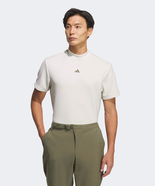 セール】春夏モックシャツ【adidas Golf/アディダスゴルフ】（Tシャツ