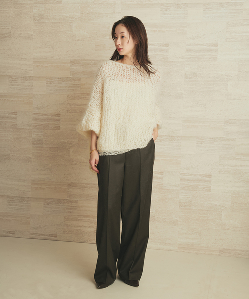 追加》HAND KNIT ジャンボタム プルオーバー（ニット/セーター