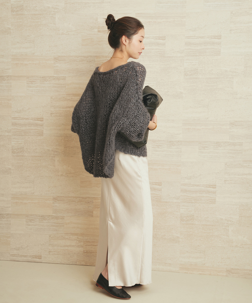 plage（プラージュ）の「《追加》HAND KNIT ジャンボタム プルオーバー