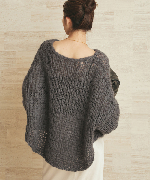 plage（プラージュ）の「《追加》HAND KNIT ジャンボタム プルオーバー
